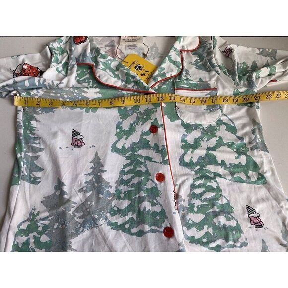 Munki Munki Peanuts Snoopy Woodstock Puffer Jacket Nightgown PJ Women’s Sz M NEW - Picture 11 of 16